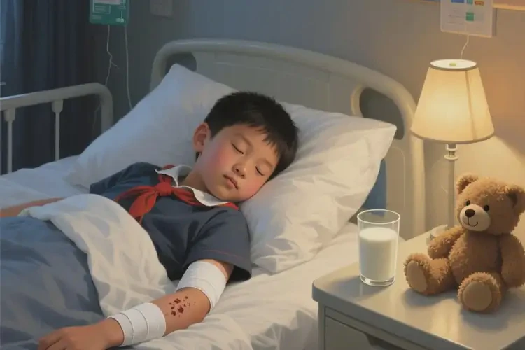 小學(xué)生手臂起濕疹可以治好嗎(圖1)