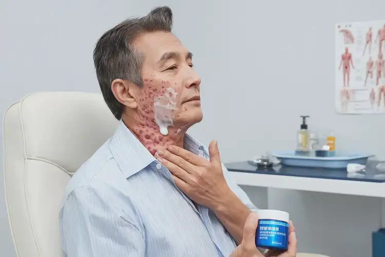 男人脖子上起濕疹可不可以根治(圖2)