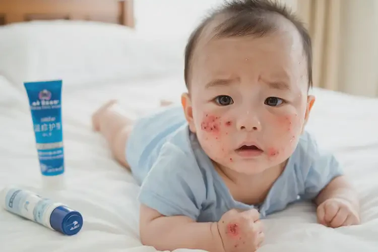 寶寶全身容易長濕疹可以治好嗎(圖4)