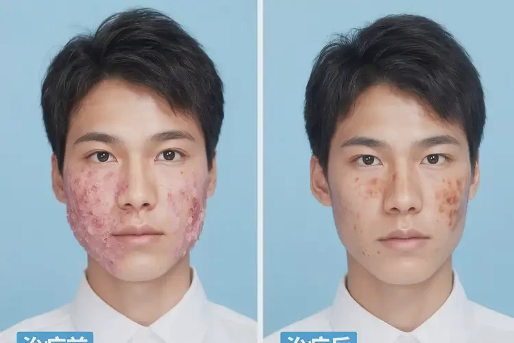 大學(xué)生面部出濕疹可以治好嗎(圖4)