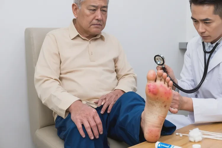 高齡老人腳上容易起濕疹能靠自己自愈嗎(圖2)