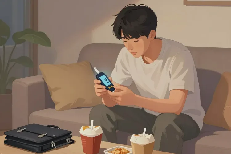 27歲晚上血糖9.0是怎么回事(圖1)