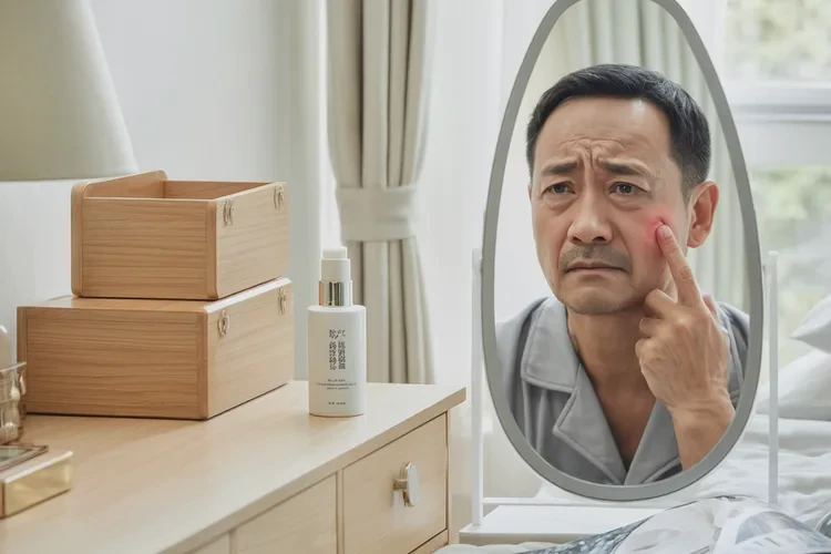 男人面部經(jīng)常起濕疹能靠自己自愈嗎(圖1)