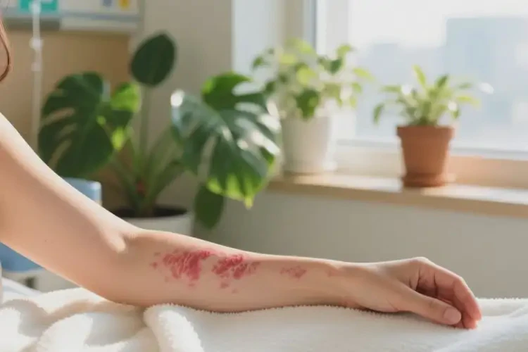 女人手臂上經(jīng)常長(zhǎng)濕疹可不可以根治(圖4)