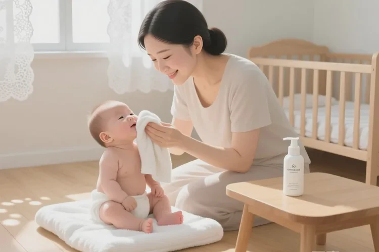 兒童面部出現(xiàn)濕疹可以治愈嗎(圖1)