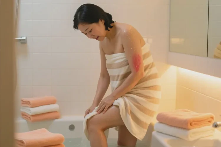 哺乳期媽媽大腿偶爾長濕疹能靠自己自愈嗎(圖4)