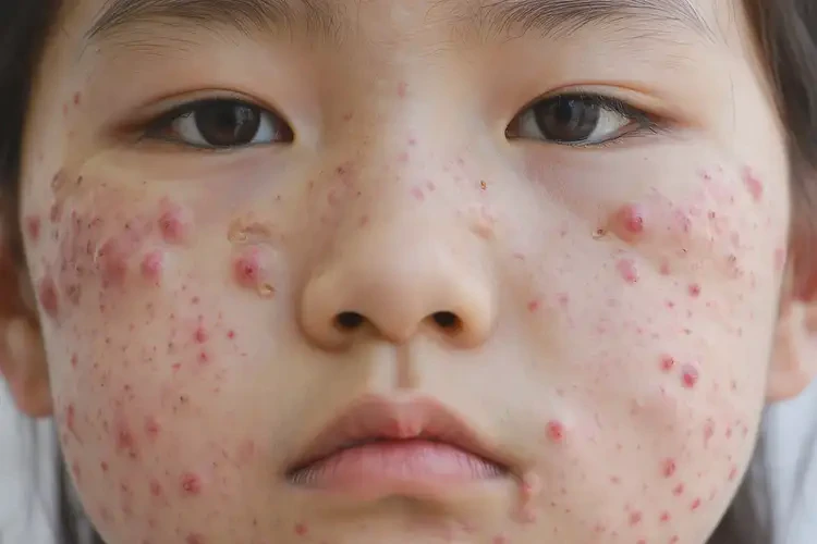 青少年臉上容易長濕疹可以治好嗎(圖4)
