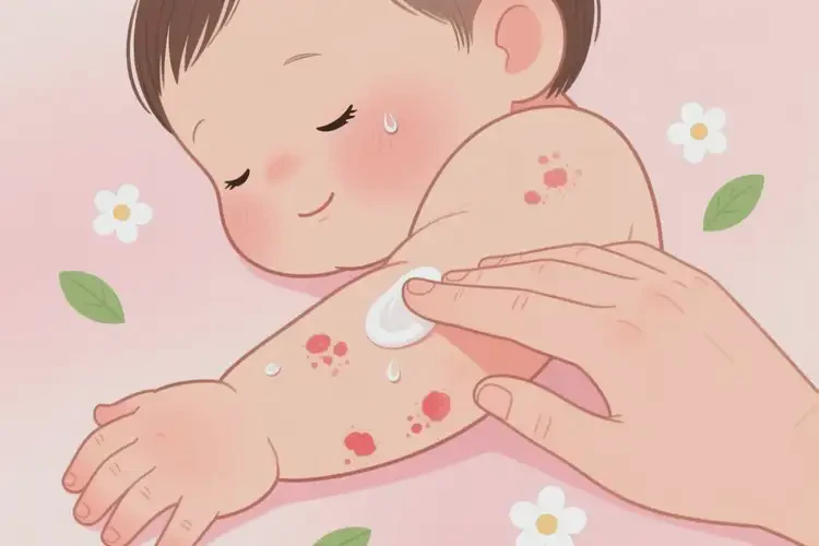 小兒手臂經(jīng)常長濕疹可不可以根治(圖4)