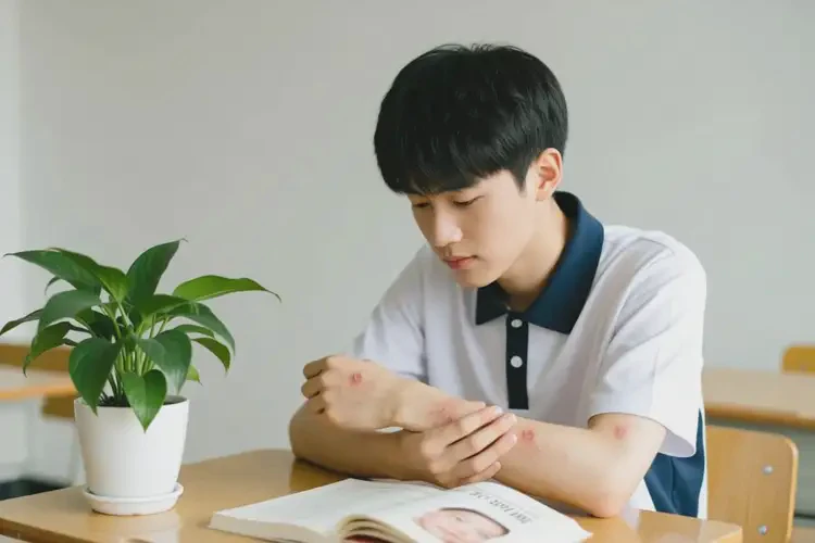 中學(xué)生身上長(zhǎng)濕疹可以治好嗎(圖3)