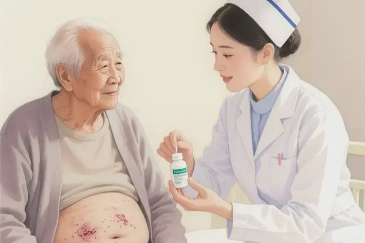 老人肚子出濕疹可以治好嗎(圖3)