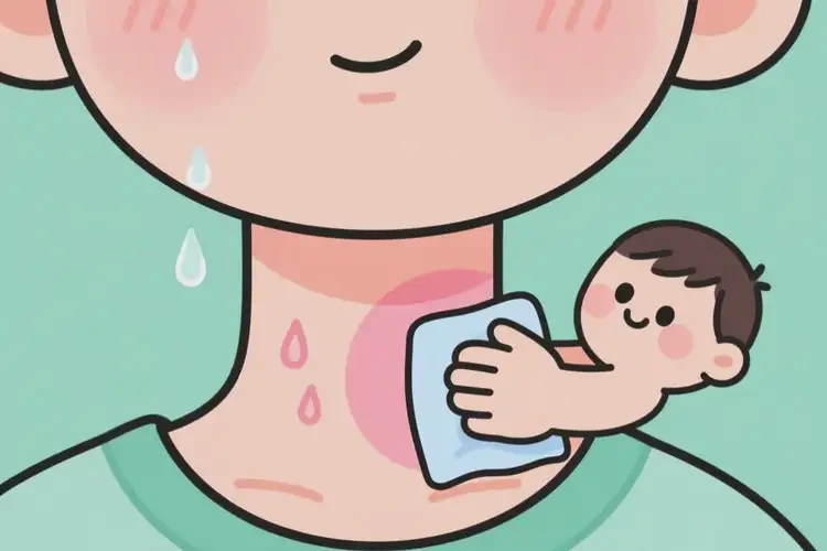 少兒脖子上偶爾起濕疹可以治好嗎(圖2)