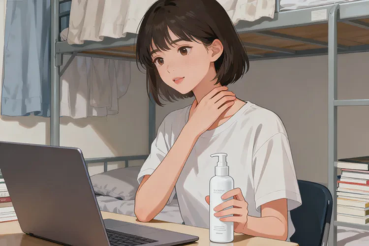 大學(xué)生脖子容易起濕疹能靠自己自愈嗎(圖1)