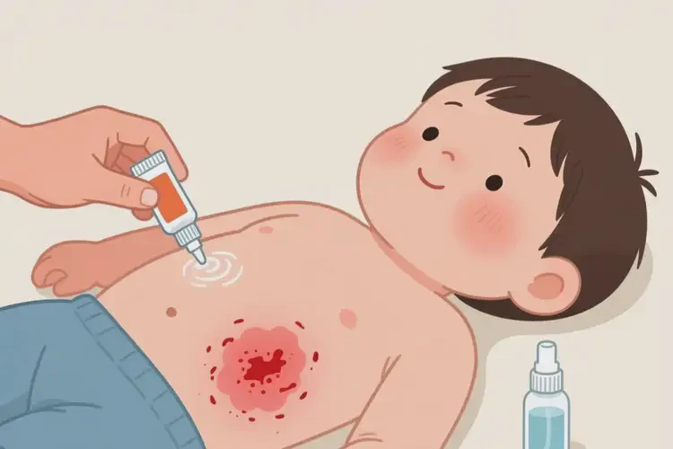 兒童肚子上出現(xiàn)濕疹可以治好嗎(圖3)