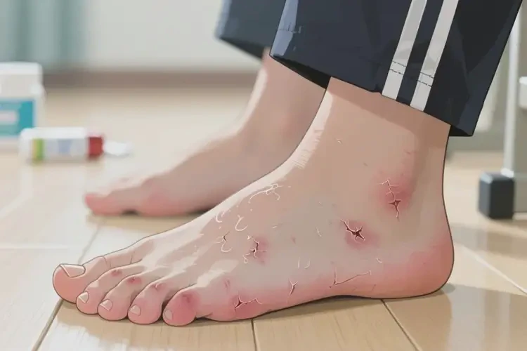 大學(xué)生腳上容易長(zhǎng)濕疹可不可以根治(圖4)