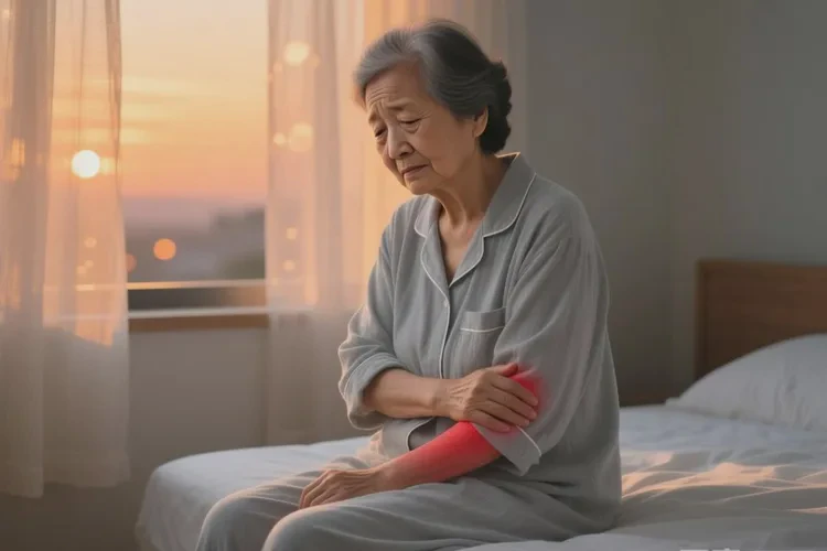 老年人手臂上容易長濕疹能靠自己自愈嗎(圖3)