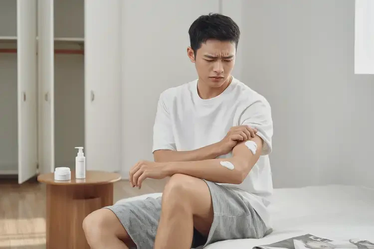 男生屁股上出現(xiàn)濕疹可以治好嗎(圖2)