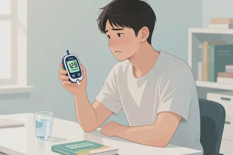 27歲下午血糖12點(diǎn)8是怎么回事(圖1)