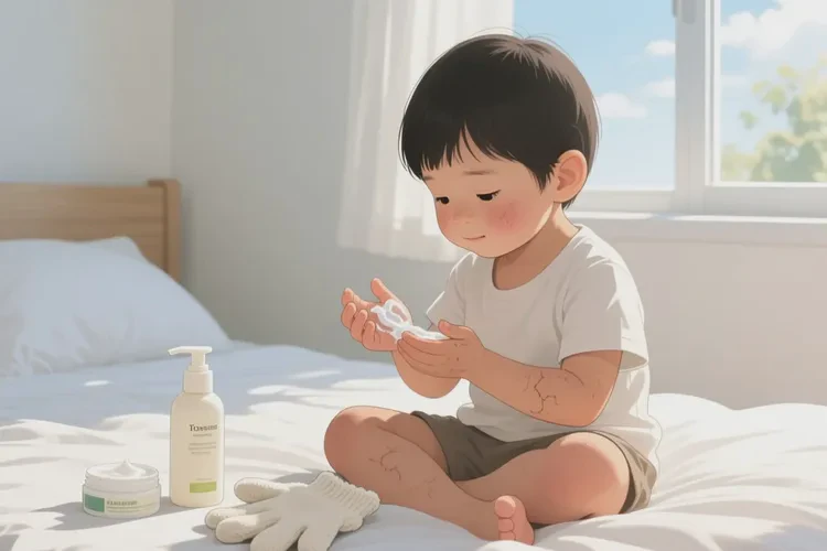 兒童手上經(jīng)常長(zhǎng)濕疹可以治愈嗎(圖1)