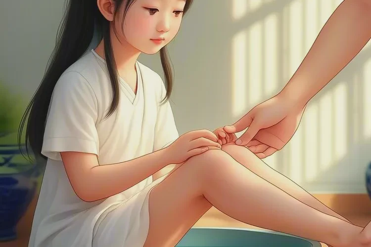 少兒腳上出濕疹可以治愈嗎(圖1)