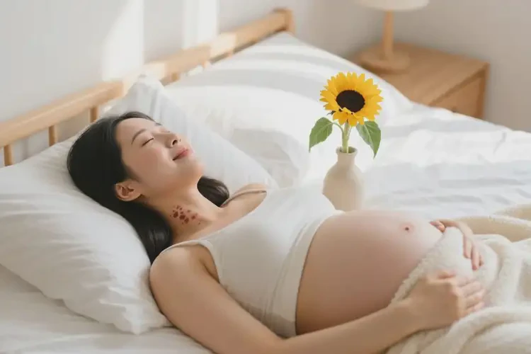 孕婦脖子上偶爾起濕疹可以治好嗎(圖1)