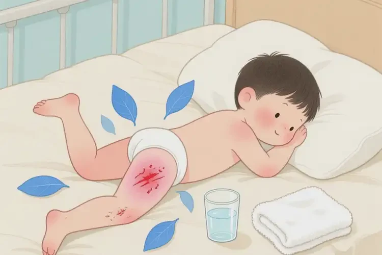 小孩大腿上有濕疹可以治好嗎(圖3)