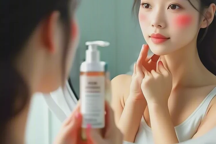 女人脖子上有濕疹能靠自己自愈嗎(圖1)