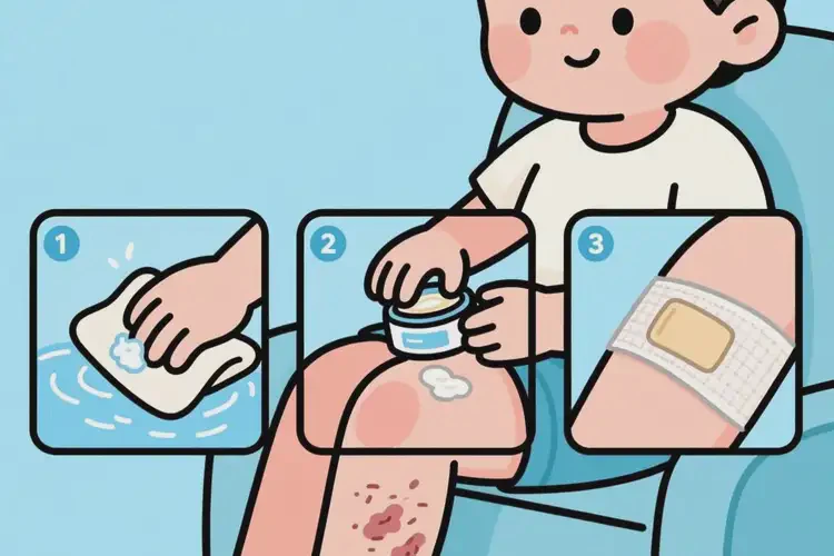 兒童大腿上容易起濕疹可以治好嗎(圖4)