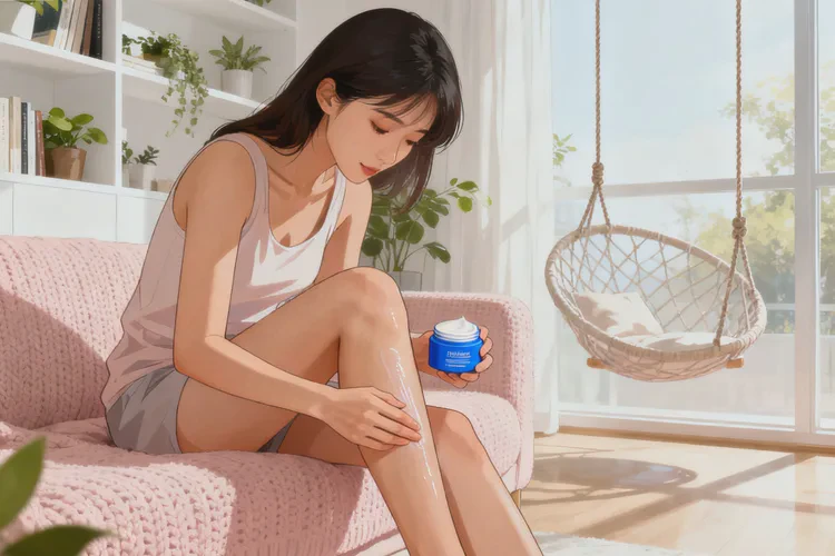 女人小腿上起濕疹能靠自己自愈嗎(圖1)