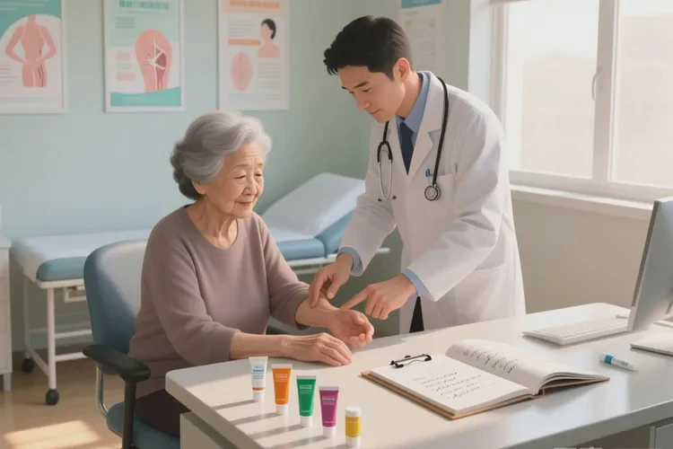 老年人手上起濕疹可以治愈嗎(圖3)