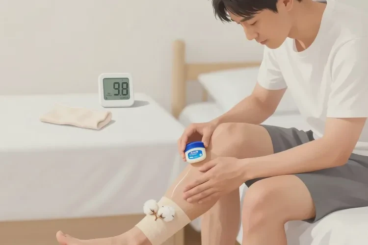 男人小腿經(jīng)常長(zhǎng)濕疹能靠自己自愈嗎(圖1)