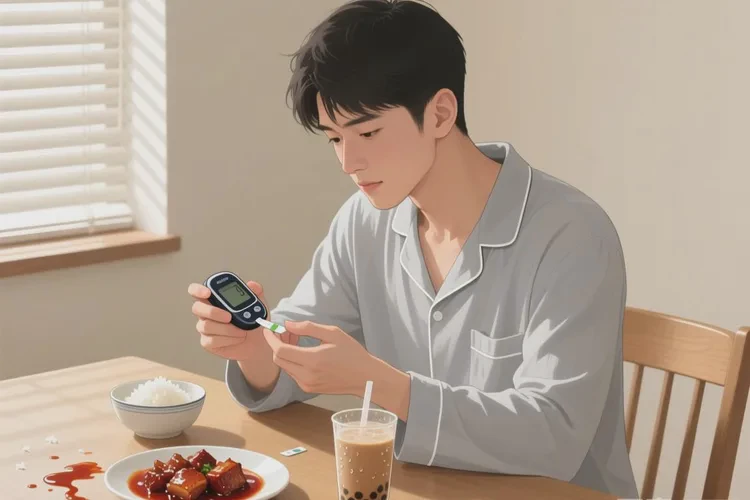 28歲中餐血糖24.4是怎么回事(圖1)