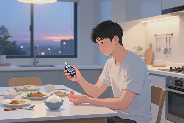 28歲晚餐血糖8點3是怎么回事(圖1)