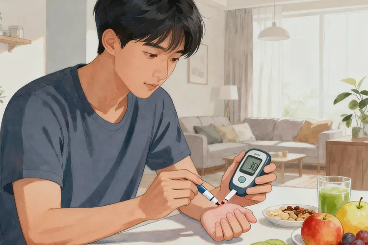 28歲晚餐血糖28.8是怎么回事(圖1)