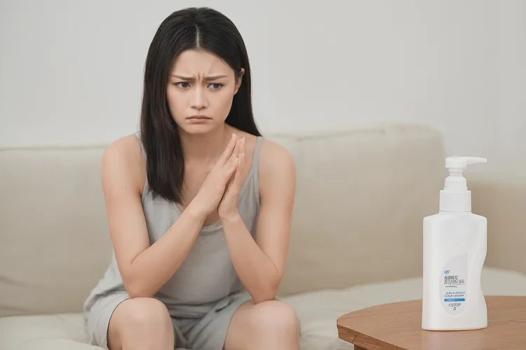 女人大腿上有濕疹能靠自己自愈嗎(圖1)