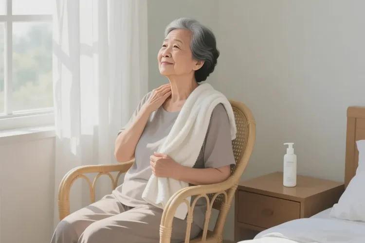 老年人脖子上偶爾起濕疹能靠自己自愈嗎(圖1)