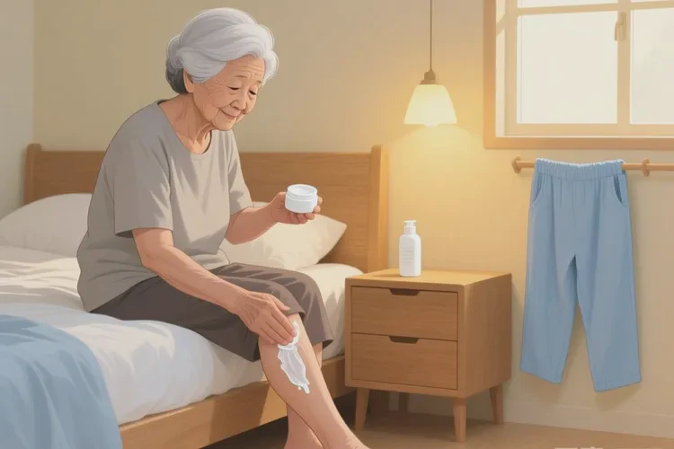 高齡老人小腿有濕疹能靠自己自愈嗎(圖1)