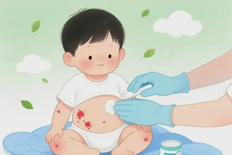 幼兒肚子上起濕疹可以治好嗎(圖4)