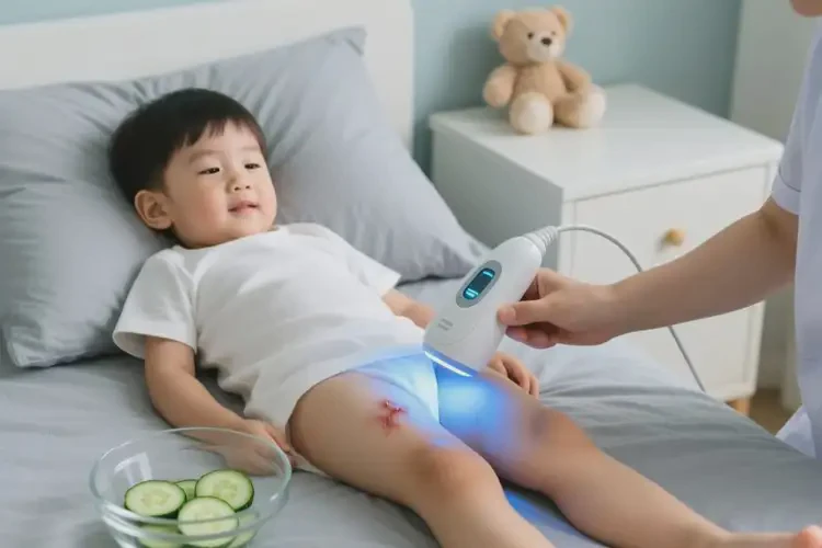 小孩大腿長濕疹可以治好嗎(圖1)