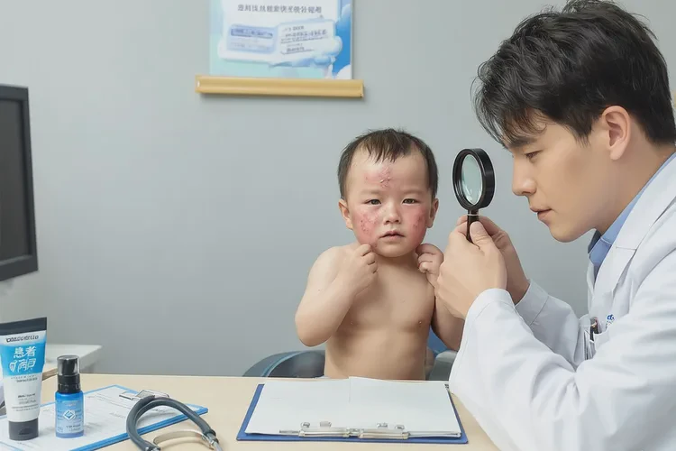 嬰幼兒臉上經(jīng)常起濕疹可以治愈嗎(圖3)