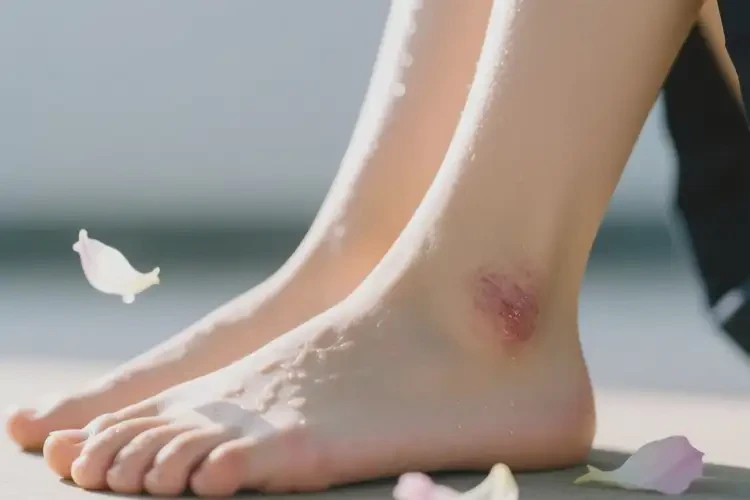 大學(xué)生腳上長濕疹可以治好嗎(圖1)