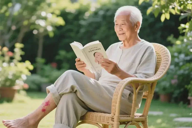 老人大腿偶爾長濕疹可以治好嗎(圖2)