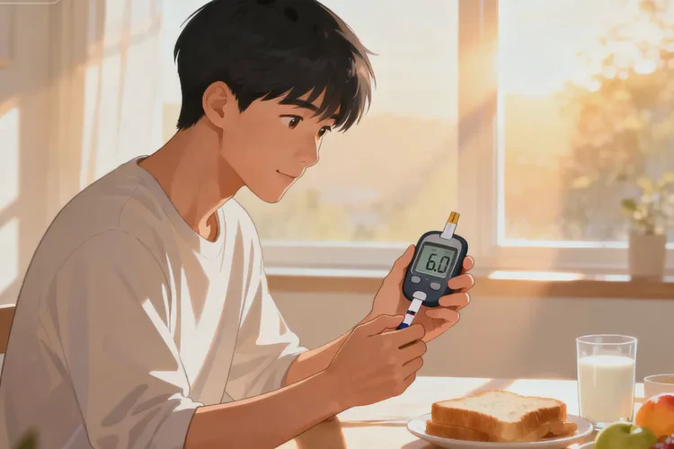 28歲早餐血糖6.0是怎么回事(圖1)