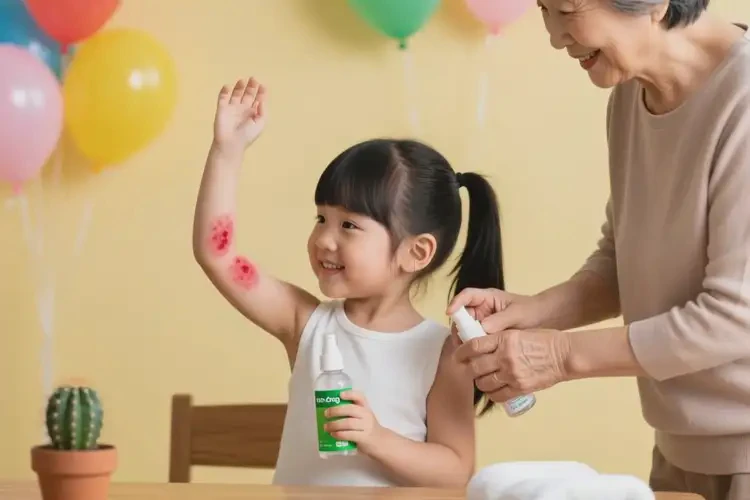 小學(xué)生手臂容易長濕疹可以治好嗎(圖1)