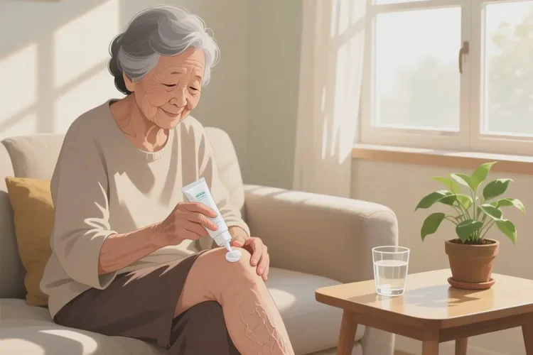 老年人小腿偶尔起湿疹能靠自己自愈吗(图1)