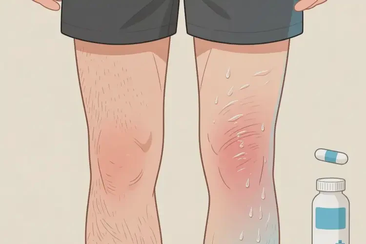 男生大腿有濕疹可不可以根治(圖2)