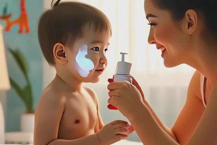 兒童臉上經(jīng)常起濕疹可以治愈嗎(圖1)