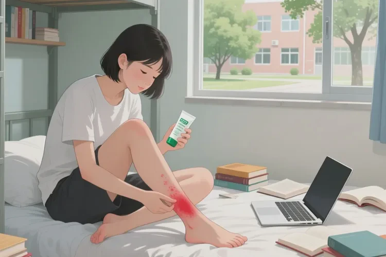 大學(xué)生小腿上起濕疹能靠自己自愈嗎(圖1)