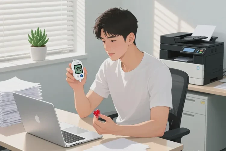 28歲晚餐血糖3點(diǎn)5是怎么回事(圖2)