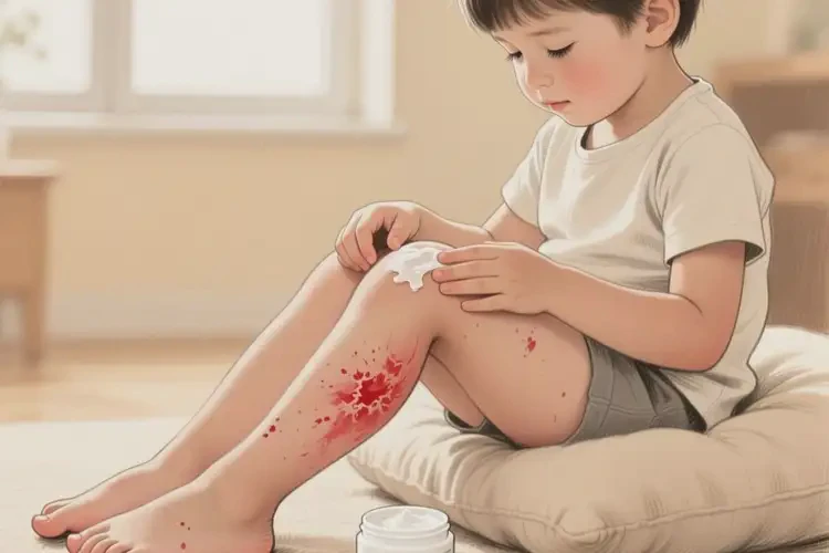 孩子大腿容易起濕疹可以治好嗎(圖1)