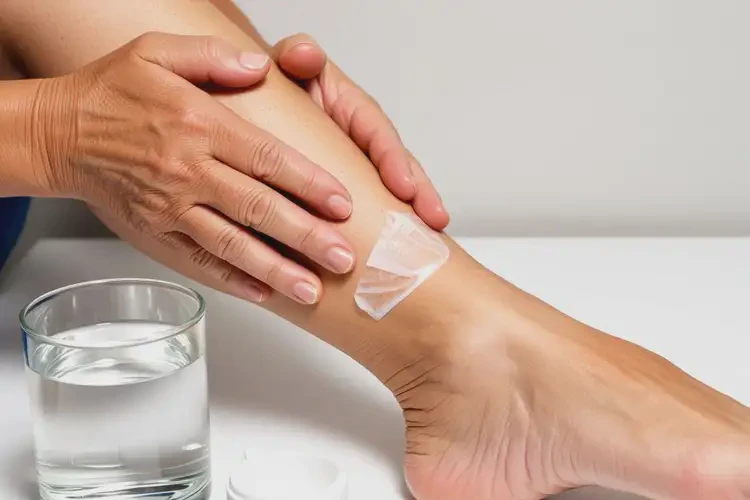 老人小腿上有濕疹可以治好嗎(圖1)